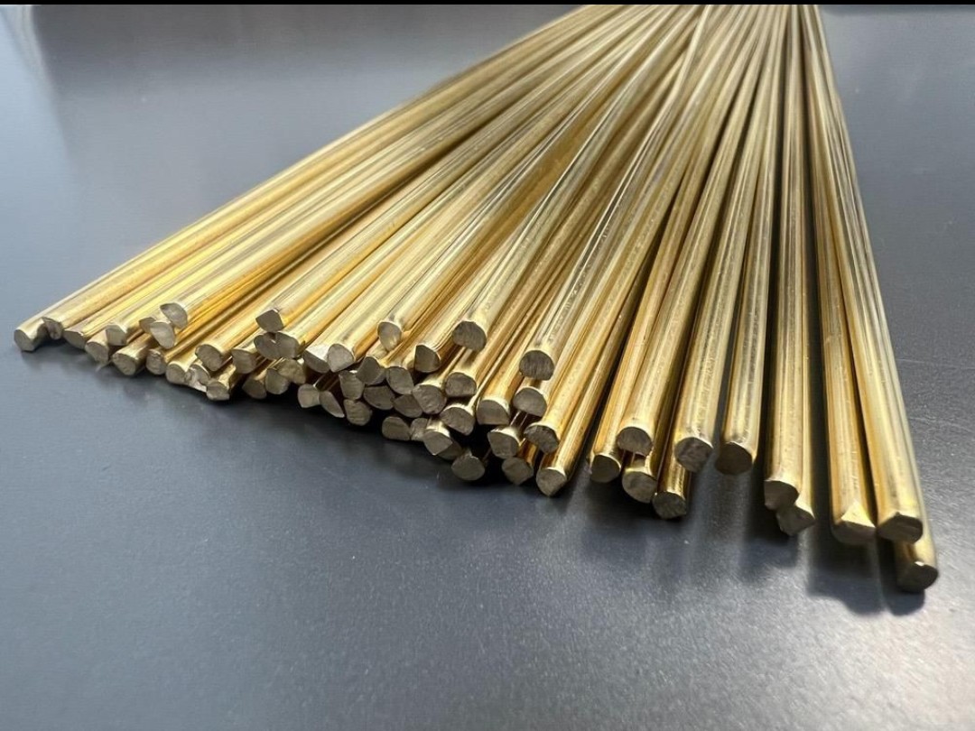 سیم جوش مس  ( ER CU ALA2 ) 2 * 1000 میلیمتر صاف فرانسوی هر عدد سیم جوش
